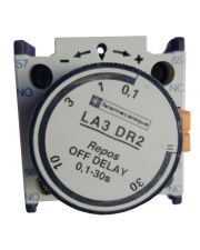 Блок контакт выдержки времени CNC LA3-DR2 NO+NC 0,1 сек-30 сек задержка на влючение (000000923)