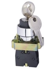 Переключатель CNC LAY5-ВG25 2-х позиционный NO+NС с ключом (Б00031178)