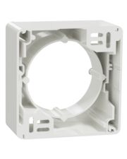 Установча коробка зовнішнього монтажу Schneider Electric Sedna Design біла SDD111901