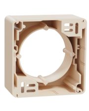Установча коробка зовнішнього монтажу Schneider Electric Sedna Design бежева SDD112901