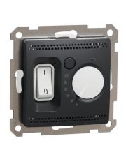 Термостат теплого пола Schneider Electric Sedna Design черный SDD114507