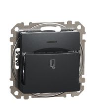Карточный выключатель Schneider Electric Sedna Design & Elements черный SDD114121