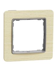 Одинарна рамка Schneider Electric Sedna Elements береза SDD380801