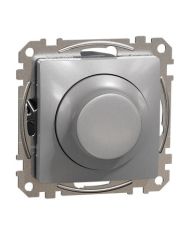 Поворотний світлорегулятор Schneider Electric Sedna Design & Elements RC 3-370 Вт алюміній SDD113501