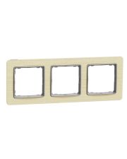 Потрійна рамка Schneider Electric Sedna Elements береза SDD380803
