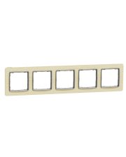 П'ятимісна рамка Schneider Electric Sedna Elements береза SDD380805