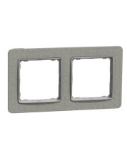 Рамка двойная Schneider Electric Sedna Elements бетон SDD390802