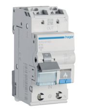 Автоматический выключатель Hager ARC916D с дуговой защитой AFDD 6кА B 16A 1P+N