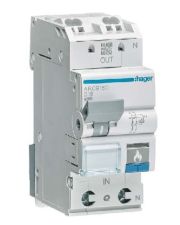 Автоматичний вимикач Hager ARC920D з дуговим захистом AFDD 6кА B 20A 1P+N