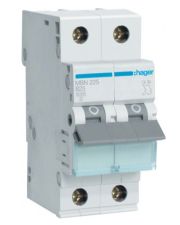 Автоматический выключатель Hager MBN225 6кА B 25A 2P