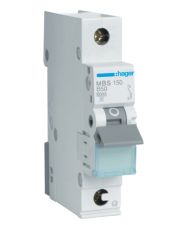 Автоматический выключатель Hager MBS150 QC 6кА B 50A 1P
