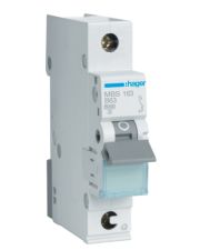 Автоматический выключатель Hager MBS163 QC 6кА B 63A 1P