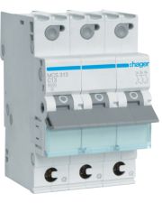 Автоматический выключатель Hager MCS313 QC 6кА C 13A 3P
