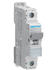 Автоматический выключатель Hager NSN116 25кА D 16A 1P