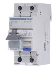 Дифференциальный автомат Hager ACA916D B 16A 1P+N 6кА 10мА А