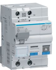 Дифавтомат с дуговой защитой AFDD Hager ARF975D C 25A 1P+N