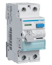 Устройство защитного отключения Hager CCA216D 16A 10мА 6кА тип A 2P