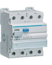 УЗО Hager CEA684D 4P 10кА 100A 100мА A