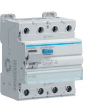 ПЗВ Hager CFA690C 4P 10кА 125A 300мА A