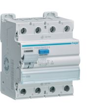 ПЗВ Hager CGA690D 4P 10кА 125A 500мА A