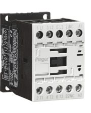 Корпусний контактор Hager EV01201C 3P 12А 230В АС 1НЗ AC-3