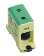 Клема для Al+Cu Hager K150AE 25-150мм2 жовто-зелена