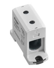Клема для Al+Cu Hager K150AL 25-150мм2 сіра