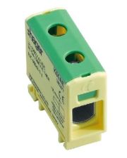Клема для Al+Cu Hager K50AE 2.5-50мм2 жовто-зелена