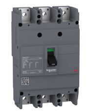 Автоматический выключатель Schneider Electric EASYPACT EZC250N 3P3T 25кА 175A