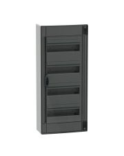 Навесной щит Schneider Electric PrismaSeT XS LVSXR413 4 ряда 52М дымчатые двери