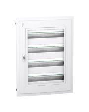 Встраиваемый щит Schneider Electric PrismaSeT XS LVSXP424 4 ряда 96М прозрачные двери