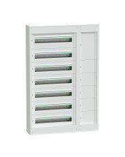 Щит навесной Schneider Electric PrismaSeT S LVSSD724 с распределительным каналом 7 рядов 24 модуля