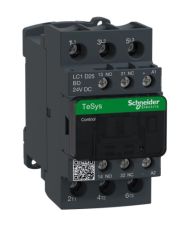 Контактор Schneider Electric LC1D25BD 3Р 25A НО+НЗ 24В ограничитель