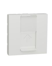 Центральная плата Schneider Electric Unica New NU946118 RJ45 2м белая