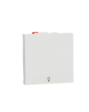 Кнопка выключателя Schneider Electric Unica New NU320618L с символом 10А 2м белая