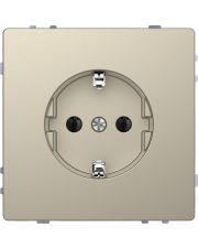 Розетка с з/к Schneider Electric D-Life MTN2301-6033 сахара
