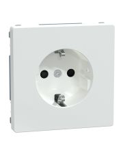 Розетка Schneider Electric D-Life MTN2300-6035 с з/к и шторками белый лотос