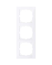 Трехместная рамка Schneider Electric M-PURE MTN4030-3625 активно-белый