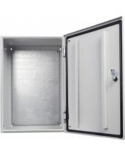 Металлический корпус Аско-Укрем Ubox с монтажной панелью 600х400х200мм IP54