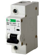 Автоматичний вимикач Promfactor ECO FB1-125 1P C 80A 10кА (FB1C1080)