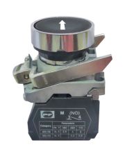 Кнопка Promfactor FP4-BA3351 1NО «белая стрелка вверх» черная (FP4-BA3351)