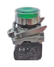 Кнопка Promfactor FP4-BW3361230 1NO зеленая (FP4-BW3361230)