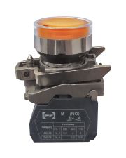 Кнопка Promfactor FP4-BW3561230 1NO желтая (FP4-BW3561230)