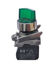 Переключатель Promfactor FP4-BK2365230 1NО зеленый (FP4-BK2365230)