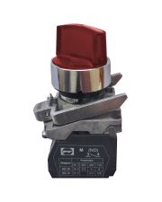 Переключатель Promfactor FP4-BK2465230 1NО красный (FP4-BK2465230)