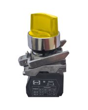 Переключатель Promfactor FP4-BK2565230 1NО желтый (FP4-BK2565230)