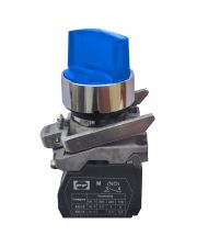 Переключатель Promfactor FP4-BK2665230 1NО голубой (FP4-BK2665230)