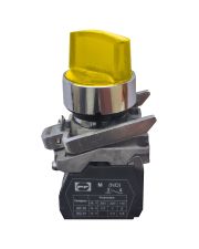 Переключатель Promfactor FP4-BK3565230 2NО желтый (FP4-BK3565230)