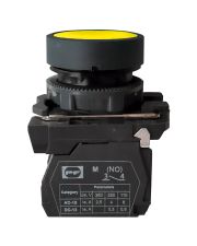 Кнопка Promfactor FP5-AA51 1NO желтая (FP5-AA51)