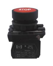 Кнопка Promfactor FP5-AA4342 1NC "STOP" красная (FP5-AA4342)